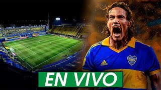 🔴 La PRESENTACIÓN de CAVANI en VIVO en la BOMBONERA  EN VIVO [upl. by Pell386]