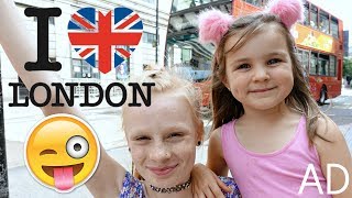 SURPRISE trip to LONDON  Family Fizz [upl. by Tare963]