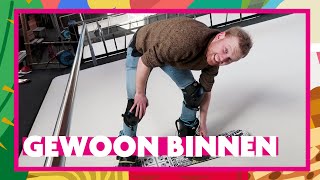 Vlog 4 Vallen en opstaan bij Indoor Snowboard Rotterdam [upl. by Nette]