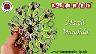 March Mandala  Quilling [upl. by Burnside]