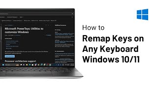 How to Remap Keys on ANY KEYBOARD  Windows 1011 [upl. by Cleasta480]