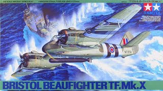 Bristol Beaufighter TF Mk X Tamiya 148 scale model [upl. by Marba]