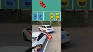 reverse parking  reverse parking techniques  reverse parking tutorial car cardriving körprov [upl. by Smeaj]