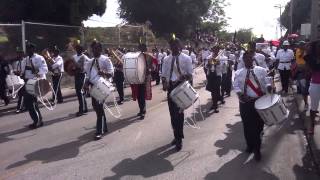 Barbados Pathfinder Band  46th Independence Parade  Marching On [upl. by Savitt]