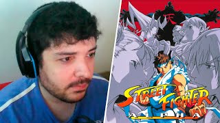 Ryu vs Akuma  1ª Vez Assistindo Street Fighter Alpha O Filme React [upl. by Oliana]