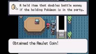 Pokemon Radical Red How To Get Amulet Coin [upl. by Brendon]