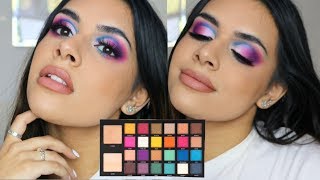 BPERFECT CARNIVAL EYESHADOW PALETTE TUTORIAL  MAUMINA [upl. by Ahsal]