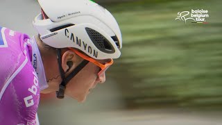 Baloise Belgium Tour van der Poel wint koninginnenrit na solo van 36km sterke Thibau Nys tweede [upl. by Elise]