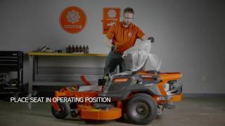 How to Uncrate and Assemble IKON X  Ariens® [upl. by Nomla189]