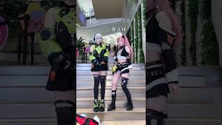 vanitosa dance zzz  corin amp Anby zzz dance cosplay [upl. by Lleneg]