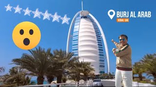 A DAY TOUR IN THE WORLDS ONLY 7 STAR HOTEL I BURJ AL ARAB I DUBAI I KUYZ SyDXB travelvlog luxury [upl. by Nylasoj]