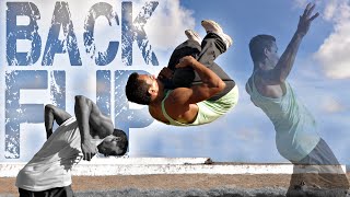 Aprenda a Fazer o Back Flip Mortal de Costas de Forma Segura [upl. by Kelsey]