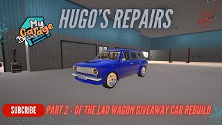 My Garage Part 2 of the Lad Wagon Giveaway car [upl. by Lannie751]