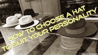 🎸How To Buy A Hat To Suit Your face body type amp Personality [upl. by Avert]