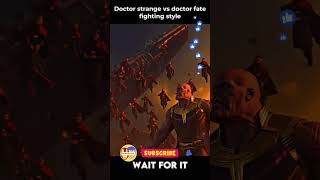 Dr Strange vs Dr Fate style shorts mcu [upl. by Nekciv]