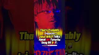 Juice WRLD Talks About His Favorite Song He Made For DRFL [upl. by Ailefo]