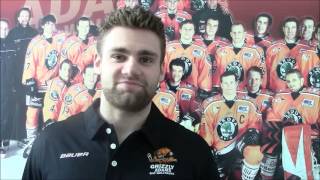 Gerrit Fauser im ersten Interview beim EHC [upl. by Paske59]