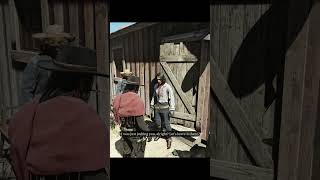 quotI was just joshing youquot Brutal QuickDraw  Red Dead Redemption 2 reddeadredemption rdr2 gaming [upl. by Eidoow]