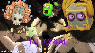 Pillar Men Theme TUTORIAL for My Singing Monsters [upl. by Radbourne]