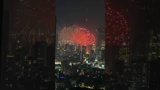 Mumbai Diwali Fireworks At Shivaji Park  Mumbai Skyline 🎆 [upl. by Duj58]