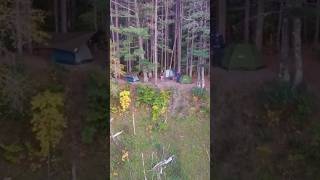 Backpacking the Manistee River Trail nationalforest mrt campsite7B [upl. by Nylaroc]