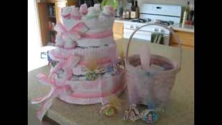 Diaper Cake Gift Ideas [upl. by Elvina782]