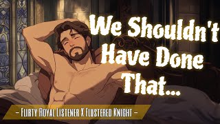 Waking Up In Your Knights Bed Spicy Confession ASMR RP [upl. by Andria]