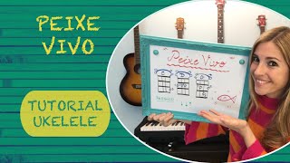 PEIXE VIVO TUTORIAL UKELELE [upl. by Aehcim]