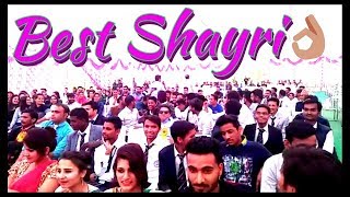 Best Shayri on Annual Function by Kumresh Panwar in SDBIT College Dehradun [upl. by Scrivenor]