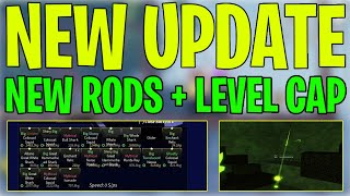 NEW FISCH UPDATE IN ROBLOX NEW SPECIAL RODS NEW FISH NEW LEVEL CAP amp LEGENDARY OCEANS [upl. by Cleodal]