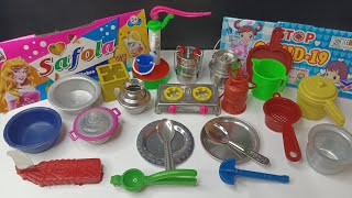 Play with Amazing mini kitchen set MINI CLAY Dolliyon [upl. by Ashil]