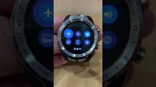 Flight mode in TicWatch smartwatch [upl. by Anitsyrc]