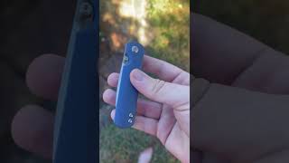 MBK EZC edc anodizing titanium knife knives tools anodization [upl. by Durwin919]