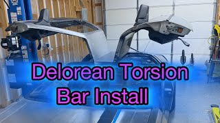 Delorean Torsion Bar Install [upl. by Ligetti]