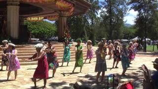 2017 May Day Kapiolani Park 8 Hula [upl. by Gnauq]