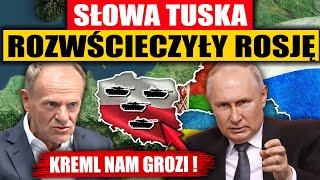 ROSJA OSTRO O TUSKU  OBERWAŁO SIĘ TEŻ SIKORSKIEMU I MACRONOWI [upl. by Chin557]