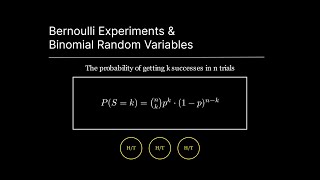 Bernoulli Experiments and Binomial RVs [upl. by Aralk]