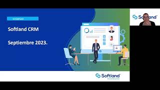 Webinar  Softland CRM  8 septiembre 2023 [upl. by Lazor]