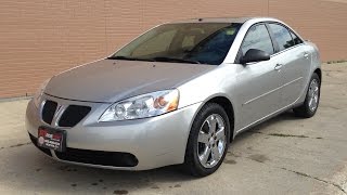 2007 Pontiac G6 GT  Leather Chrome Wheels Automatic AMAZING VALUE For Sale in Winnipeg MB [upl. by Eiramnwad]