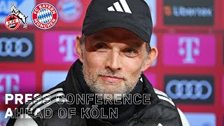 Press conference ahead of 1 FC Köln vs FC Bayern  Bundesliga  🇬🇧 [upl. by Htessil]