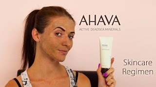 AHAVA Products Review amp My Skincare Regimen [upl. by Kimbell284]