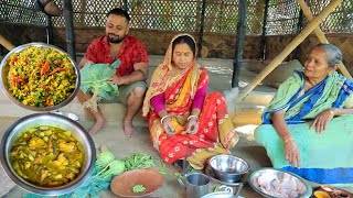 আমাদের বাড়িতে শীতকালে এইভাবেই ওলকপি আর বাঁধাকপি রান্না করা হয়  Fish Curry With Shalgam  Cabbage [upl. by Kcirdef]