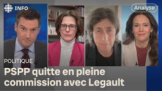 Panel politique  Paul StPierre Plamondon estil « soupe au lait » [upl. by Sehguh]