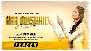 Har Mushkil De Wich  Sister Romika Masih  Teaser  New Masihi Geet 2019 [upl. by Bardo301]