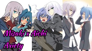 Misaki x Aichi Cardfight Vanguard AMV Axiety Nightcore [upl. by Glynn]