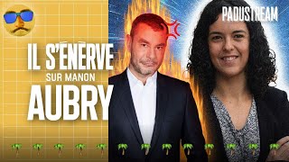 Ce JOURNALISTE de FRANCE INTER PÉÉTTE UN CÂBLE face à MANON AUBRY  ALI BADDOU [upl. by Winchester621]