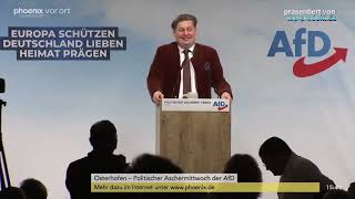 Politischer Aschermittwoch der AfD 2024 mit S Brandner und M Krah  Redebeiträge und Diskussionen [upl. by Malvia]