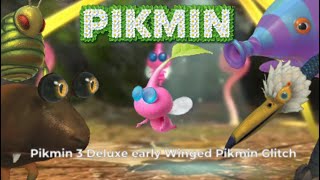 Pikmin 3 Deluxe Early Winged Pikmin Glitch [upl. by Coveney387]