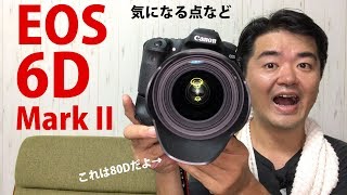 【深夜の雑談】Canon EOS 6D Mark II が発表されたのでスペックで気になった点などをいくつか [upl. by Bendix649]