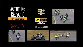 Bemsee Snetterton Race 5 Saturday BMCRC Thunderbike Sport and Supertwins 31st August 2024 [upl. by Tammany]